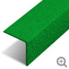 safe tread anti slip stair nosing green