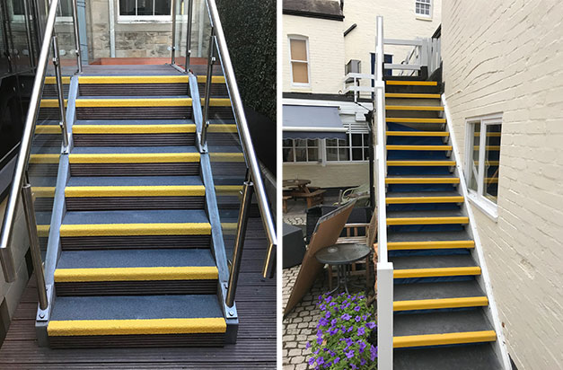 Suitable for metal or timber applications, anti-slip Stair Treads access installations. Suitable for metal or timber applications, anti-slip Stair Treads access installations.